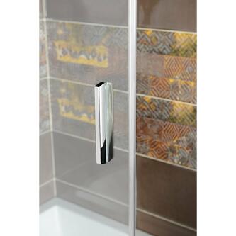 DEEP Rechteckige Duschkabine 1300x750mm L/R Variante,Klarglas