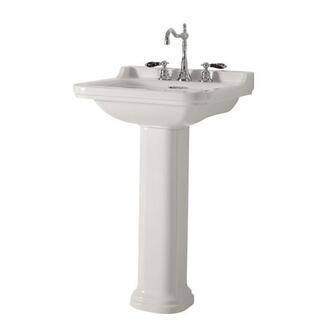 WALDORF Keramik-Säule für Waschtische 60,80cm, weiß