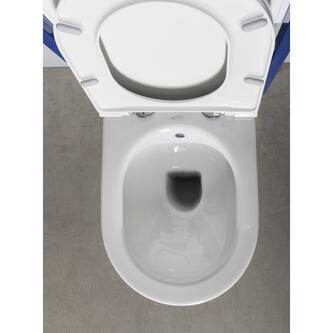 INFINITY CLEANWASH Hänge-WC inkl. Armatur und Bidetbrause, spülrandlos,36,5x53cm, weiss