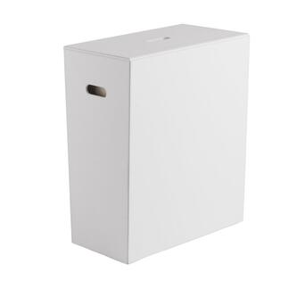 LUXURY Wäschekorb 49,5x61,8x29cm, Weiß