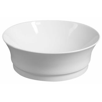 IDEA Keramik-Waschtisch zum Aufsetzen, Ø 42cm, Weiß