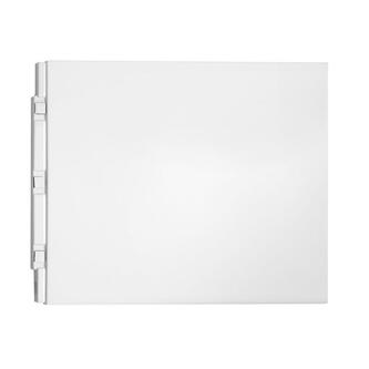 PLAIN 100 Seitenschürze 100x59 cm, weiß