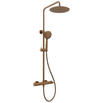 ICONIC Duschsäule mit Hebelarmatur, Kupfer matt