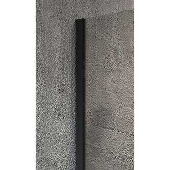 VARIO BLACK Walk-In Duschwand, Nordic Glas, 1000 mm