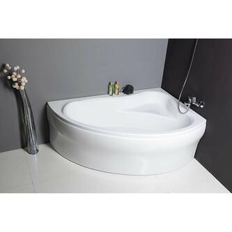 ORAVA Badewanne 150x90x38cm ohne Füße, rechts, weiß