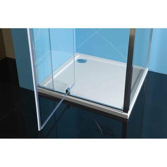 EASY LINE Duschkabine-U-Kabine, 800-900x1000mm,  L/R Variante, Klarglas