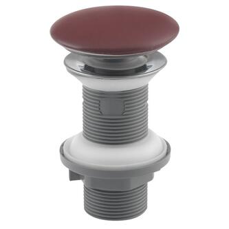 Ablaufgarnitur 5/4“ klick-klack, Keramik Deckel, H.20-70mm, Maroon red