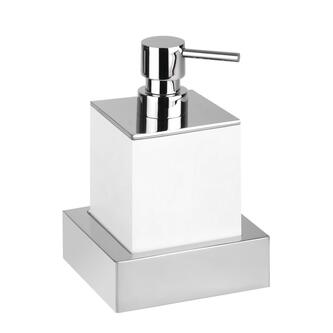 X-STEEL Seifenspender zum Stellen 200ml, Weiß matt