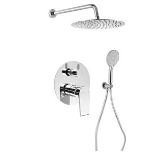 KAI Unterputz Duscharmatur mit Einhebelmischer, Drehschalter, 2 Wege, Chrom