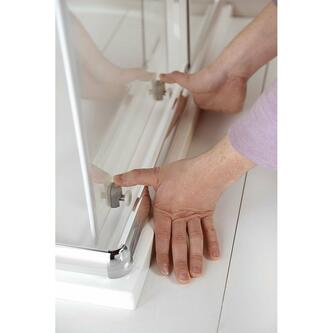 AGGA Duschabtrennung Quadrat 900x900mm, Klarglas