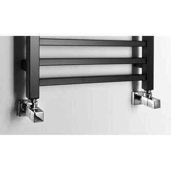 METRO Badheizkörper 450x890 mm, 200W,Schwarz matt