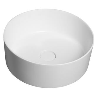 THIN Waschtisch Ø38 cm, Weiß matt