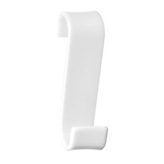 Haken für Heizkörper, Thermoplast, Weiss