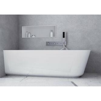 SUSSI L Freistehende Badewanne 150x70x50cm, weiß