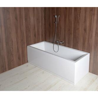 PLAIN 160 Frontschürze 160x59cm, links, weiß