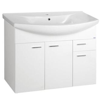 ZOJA Unterschrank 93x74x34cm, weiß