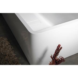 MARLENE CURVE L MONOLITH Rechteckwanne 195x85x63cm, weiß