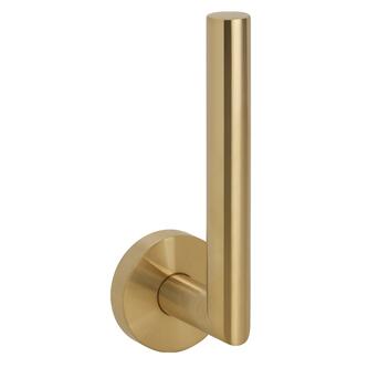 X-ROUND GOLD Ersatz-Toilettenpapierhalter, Gold matt