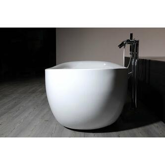 ZASU freistehende Badewanne 180x81x58, weiß