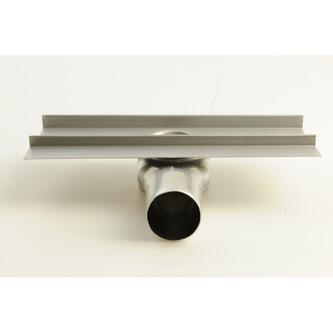 MANUS QUADRO Bodenrinne aus Edelstahl mit Rost, L-950, DN50