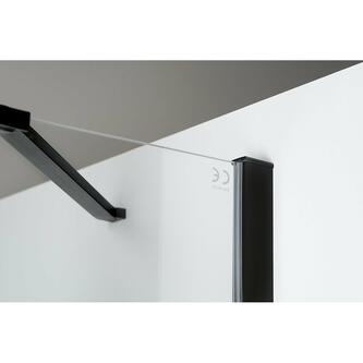 Zoom Line Black Rechteckige Duschkabine 1200x900mm L/R Variante