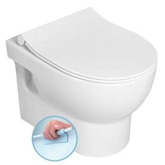 ABSOLUTE Hänge-WC spülrandlos,, 35x50cm, weiss