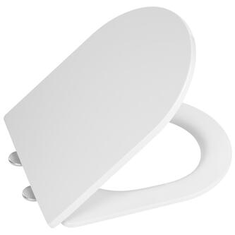 GERRY WC-Sitz, SLIM, Soft Close, Easy Take, Weiß