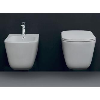 TRIBECA Hänge-Bidet 35x54cm, weiß
