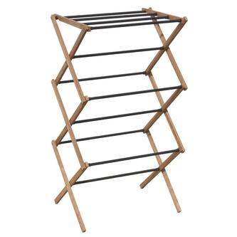 CIKCAK Klappbarer Handtuchständer 73x97x39cm, Eschenholz