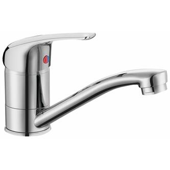 AQUALINE 40 Waschtischarmatur mit schwenkbarem Einlauf, ohne Ablaufgarnitur, Chrom