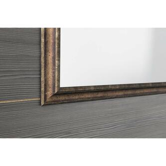 ROMINA Spiegel im Holzrahmen 580x980mm, Patina aus Bronze