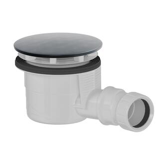 Duschwannensiphon, Durch. 90mm, DN40, gun metal Abdeckung