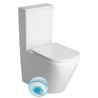 IMALA WC-Kombi, spülrandlos Abgang senkrecht/waagerecht, Weiß