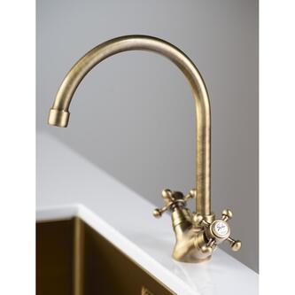 ANTEA Küchenarmatur, Höhe 275mm, bronze