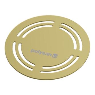 FLEXIA Ablaufabdeckung, rund, gold