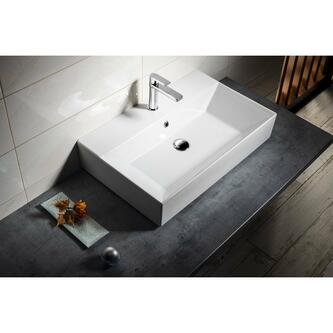 SISTEMA Keramik-Waschtisch 70x42cm, weiss