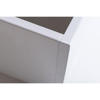 PLAIN 180 Frontschürze 180x59cm, rechts, weiß
