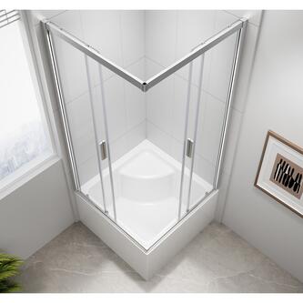 CARMEN Duschwanne 90x90cm, 30cm tief, weiß