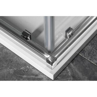 SIGMA SIMPLY Rechteckige Duschkabine 900x800 mm, L/R Variante, Eckeinstieg, Brick glass