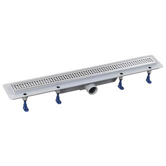 INDY Bodenrinne mit Rost aus Edelstahl, L-710, DN50