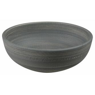 PRIORI Keramik-Waschtisch Durchmesser 41 cm, grau