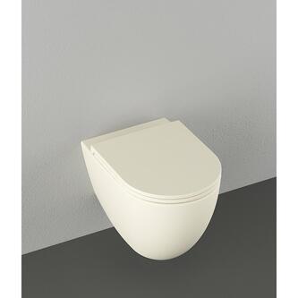 INFINITY Hänge-WC, spülrandlos, 36,5x53cm, Ivory