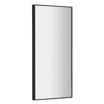 AROWANA Spiegel mit Rahmen, 350x900mm, schwarz