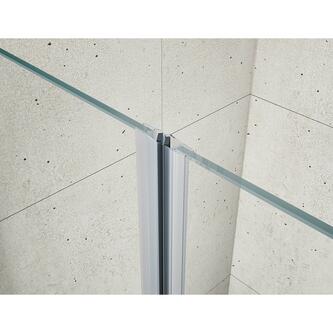 LORO Doppelduschtür 900mm, Klarglas