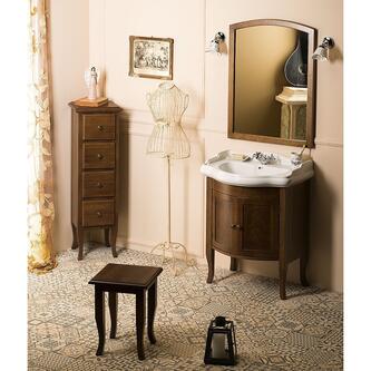 RETRO Schrank 35x119x33cm, Buche