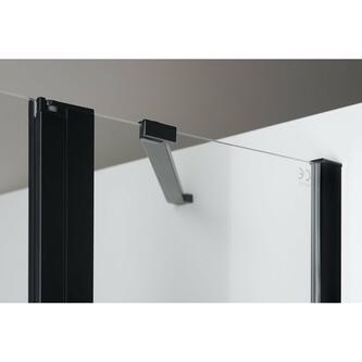 Zoom Line Black Rechteckige Duschkabine 1300x900mm L/R Variante