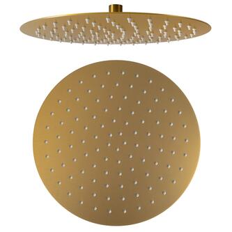 SLIM Kopfbrause, Durch. 300mm, Gold matt