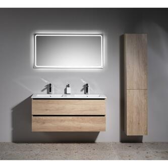 GEMINI II Spiegel mit LED Beleuchtung 120x60cm