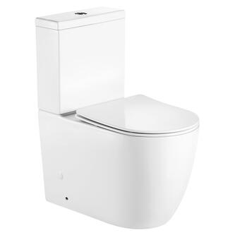 INFINITY Kombi-WC, spülrandlos, Abgang senkrecht/waagerecht, Weiß