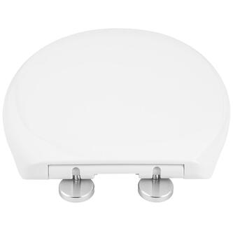 SAMANTA WC-Sitz, Soft Close, Easy Take, Weiß